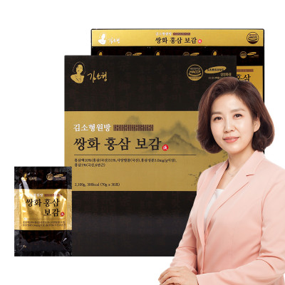 김소형 원방 쌍화 홍삼 보감 70g x 30포