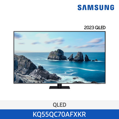 23년 NEW 삼성 QLED 4K Smart TV 138cm KQ55QC70AFXKR